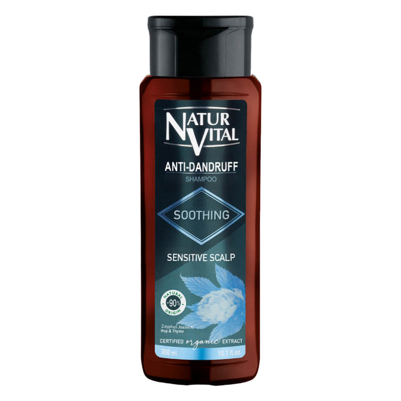 Natur Vital Anti-Dandruff Shampoo Soothing for Men(300mL)