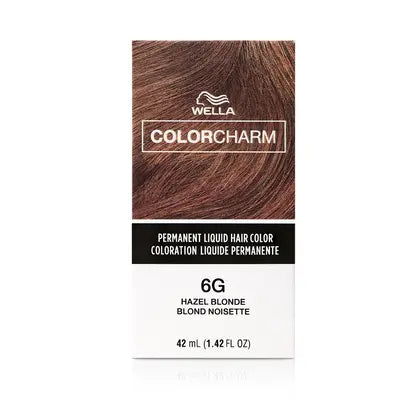 Wella Color Charm Permanent Liquid Hair Color - 6G (Hazel Blonde)