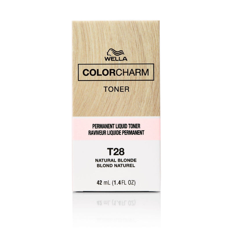 Wella Color Charm Permanent Liquid Hair Color - T28 (Natural Blonde)