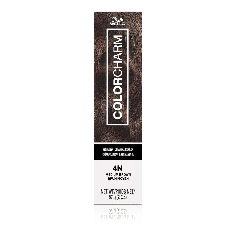 Wella Professional Color Charm Gel Hair Color- 4N (Medium Brown)