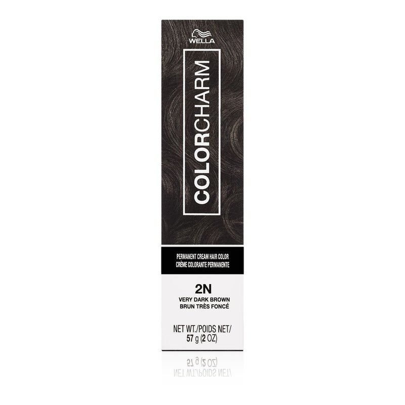 Wella Professional Color Charm Gel Hair Color- 2N (Very Dark Brown)