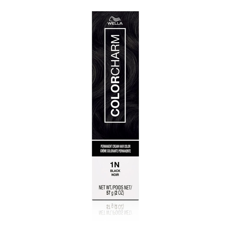 Wella Professional Color Charm Gel Hair Color- 1N (Black)
