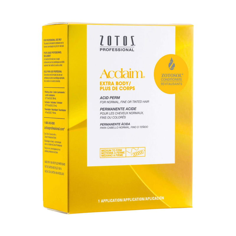 Zotos Acclaim Medium to Firm Perm for Normal, Fine or Tinted Hair