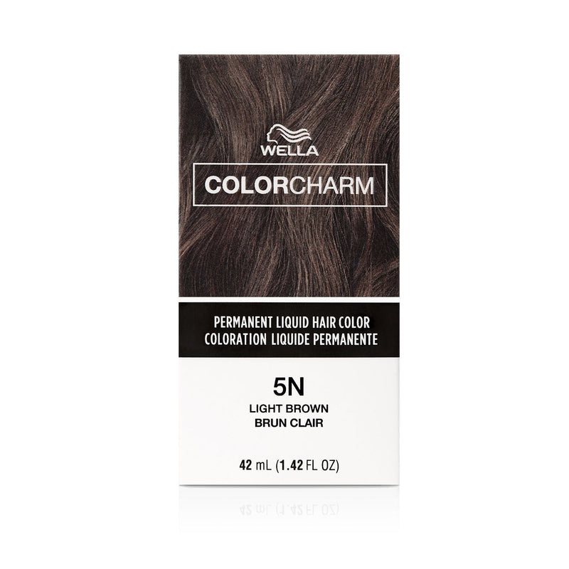 Wella Color Charm Permanent Liquid Hair Color - 5N (Light Brown)