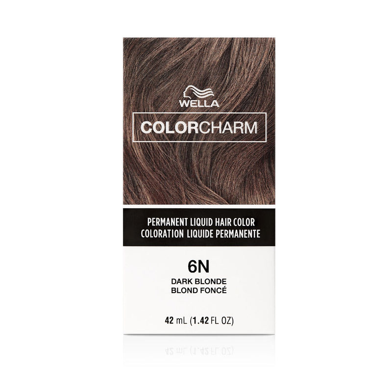 Wella Color Charm Permanent Liquid Hair Color - 6N (Dark Blonde)