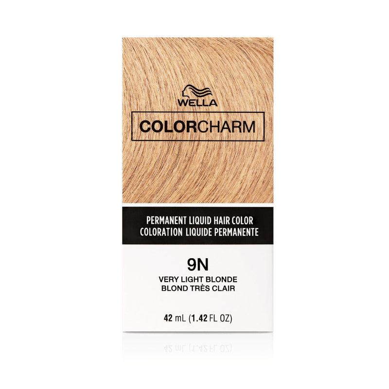 Wella Color Charm Permanent Liquid Hair Color - 9N (Very Light Blonde)