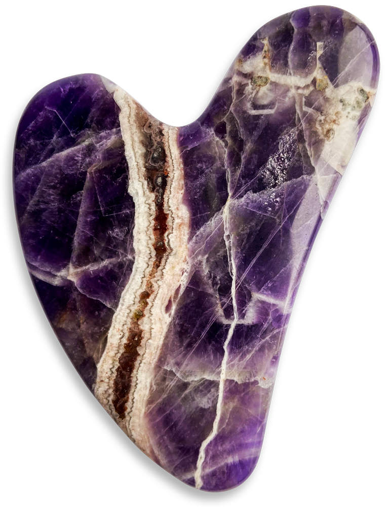 Happy Natural Products Gua Sha (Amethyst)