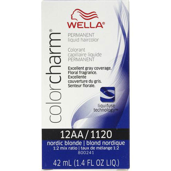 Wella Color Charm Permanent Liquid Hair Color - 12AA/1120 (Nordic Blonde)