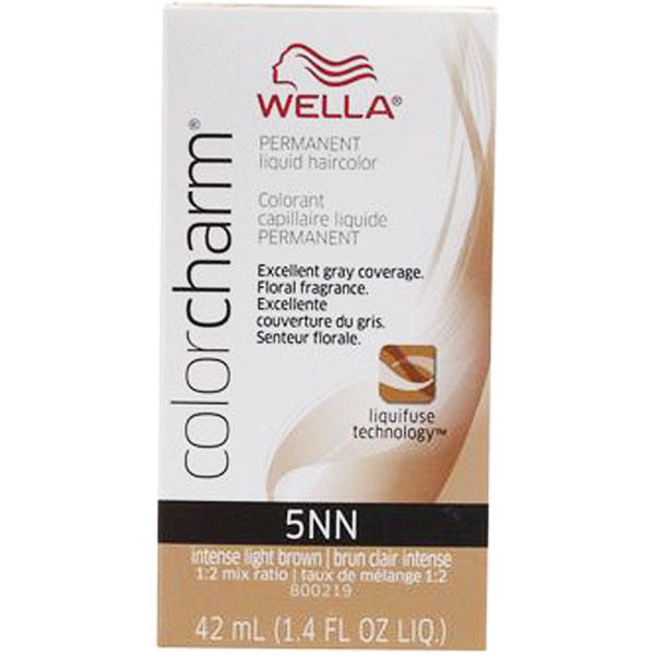 Wella Color Charm Permanent Liquid Hair Color - 5NN (Intense Light Brown)