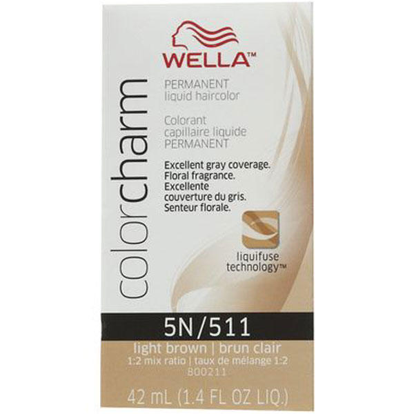 Wella Color Charm Permanent Liquid Hair Color - 5N/511 (Light Brown)