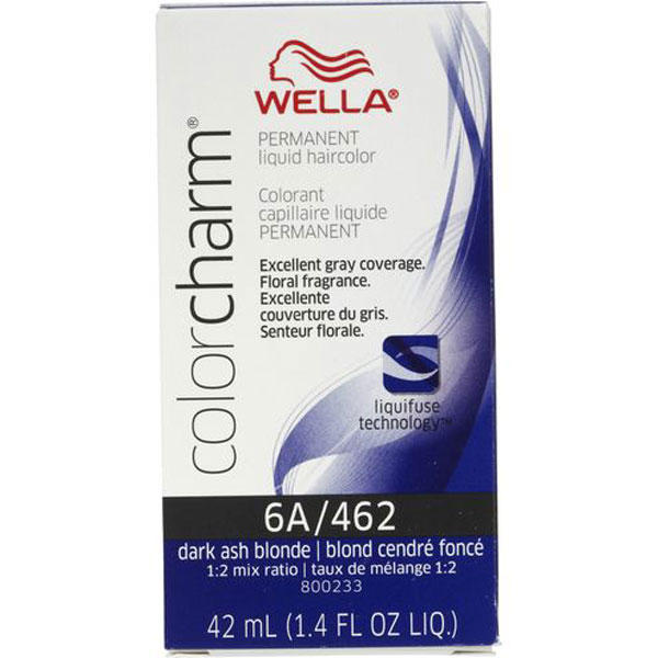 Wella Color Charm Permanent Liquid Hair Color - 6A/462 (Dark Ash Blonde)