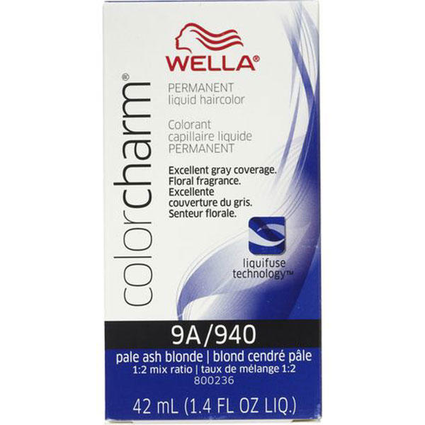 Wella Color Charm Permanent Liquid Hair Color - 9A/940 (Pale Ash Blonde)