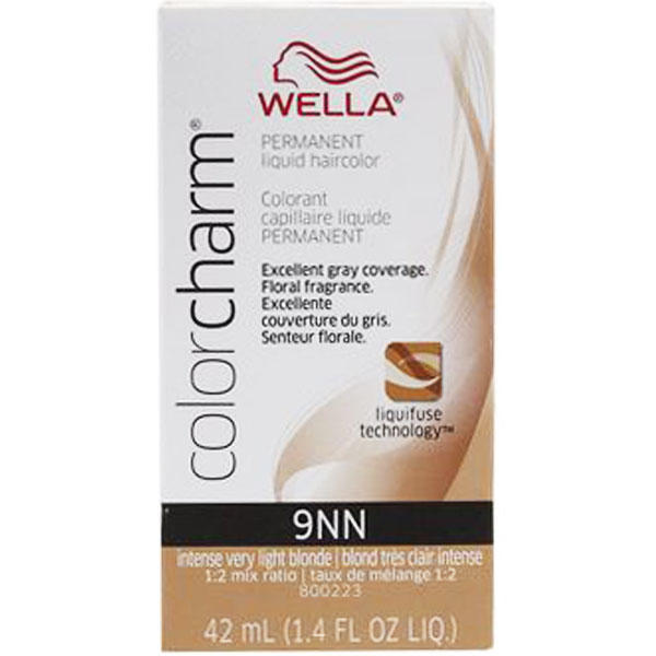 Wella Color Charm Permanent Liquid Hair Color - 9NN (Intense Very Light Blonde)