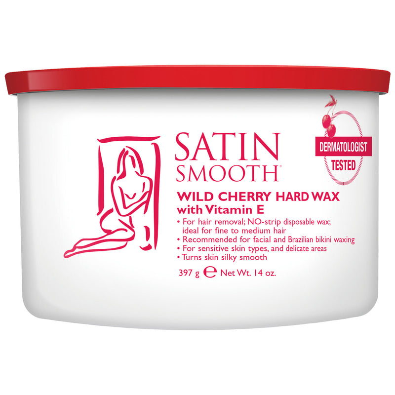 Satin Smooth Wild Cherry Hard Wax