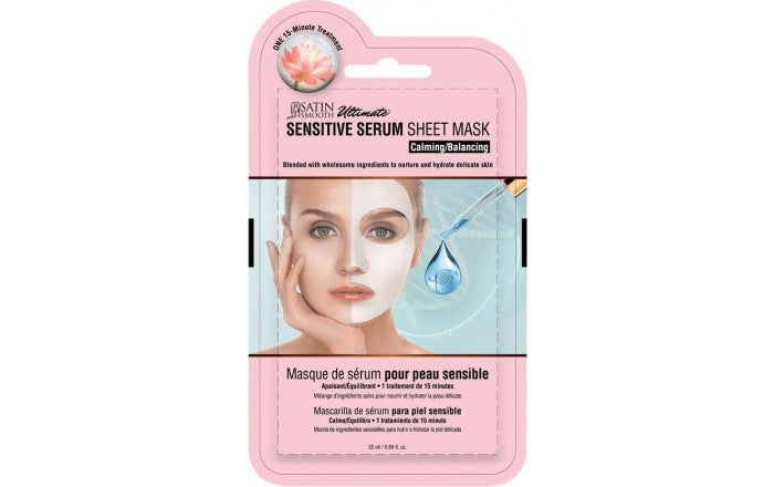 Satin Smooth Sensitive Serum Sheet Mask